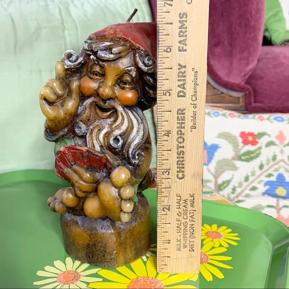 70s Gnome Candle - Picture 9 of 9